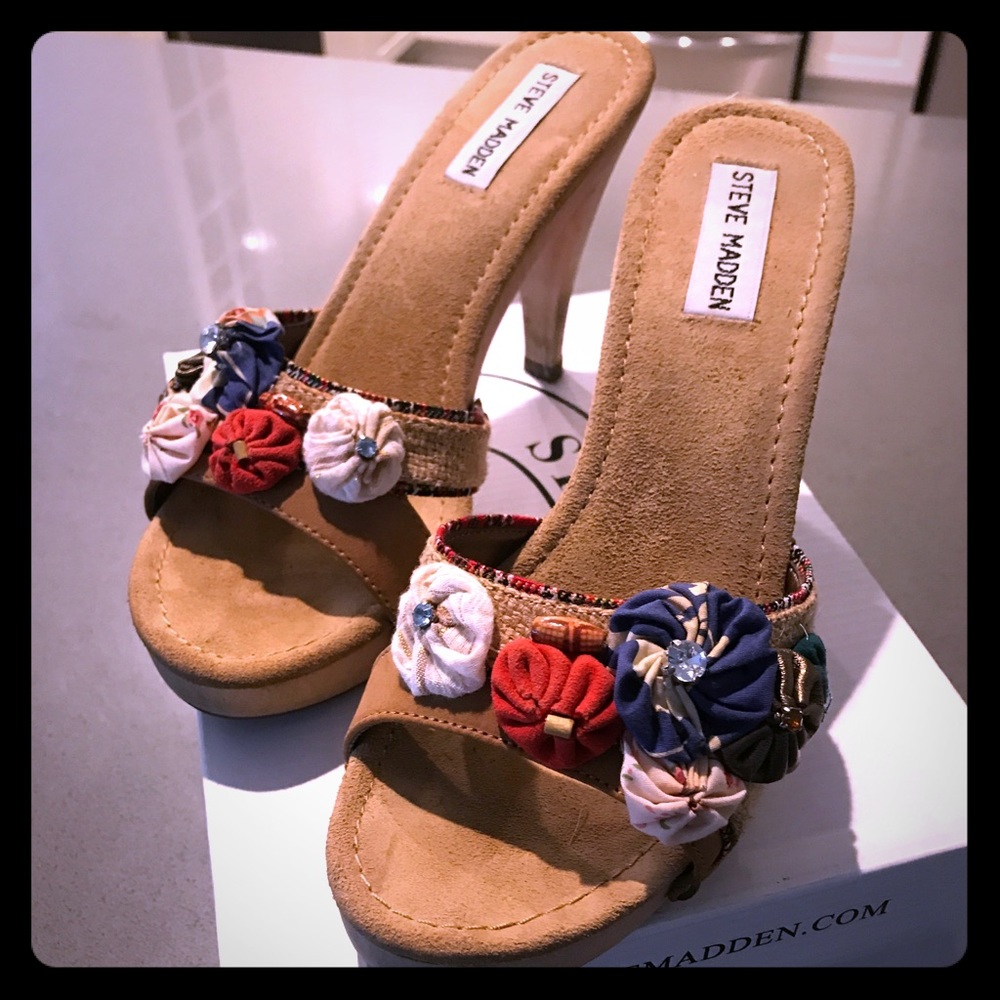 Steve Madden hippie heels